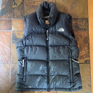 The North Face puffy vest, W M